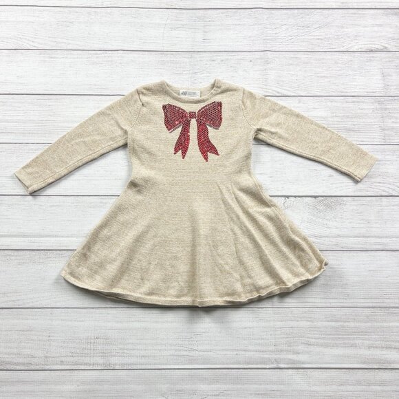 H&M Other - H&M Sequin Bow Dress